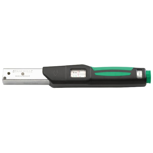 Stahlwille Tools Service MANOSKOP torque wrenches w.mount for insert tools No.730N/2 4-20 NM 4-20 Nm mount 9x12 mm 50181102 - main